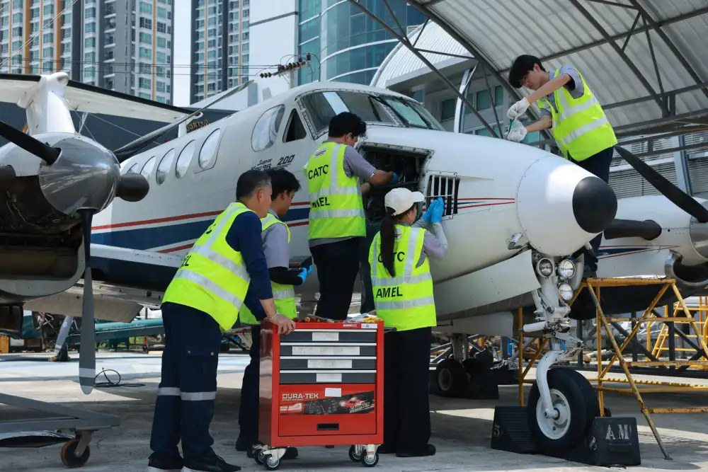 สบพ.ได้รับรองฝึกอบรมช่างภาคพื้นดินจาก กพท.-EASA ยกชั้น World-Class Aviation Training Hub