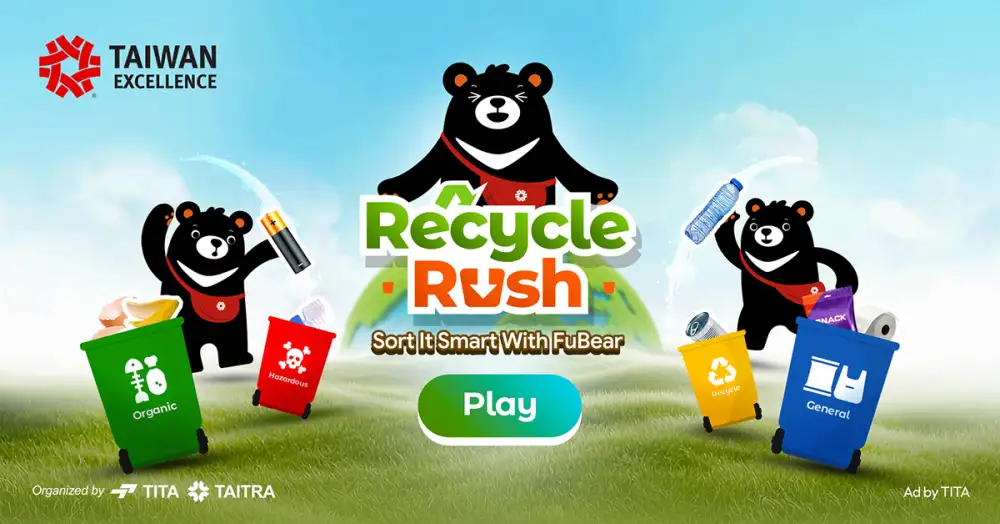 Taiwan Excellence Inspires the New Generation to Sort Waste Sustainably Through the
