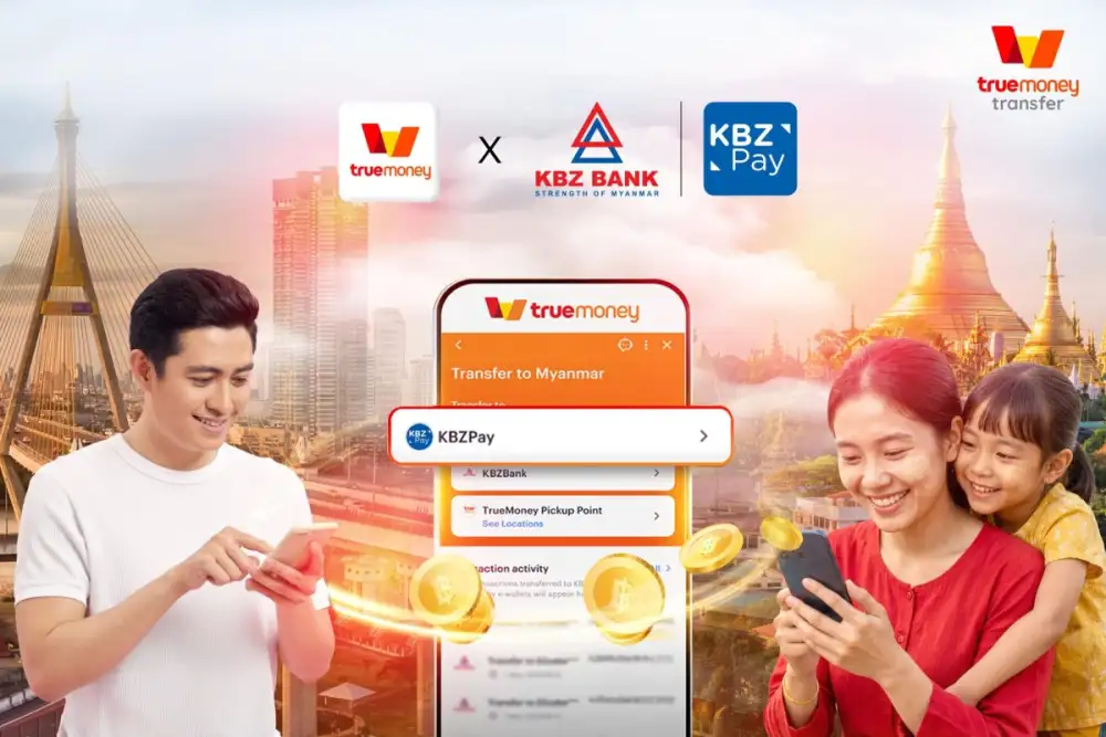 ทรูมันนี่ จับมือ KBZ Bank และ KBZPay ขยายเครือข่ายบริการโอนเงินข้ามแดน สนับสนุนแรงงานเมียนมาในไทย ส่งเงินกลับบ้านได้สะดวกยิ่งขึ้น