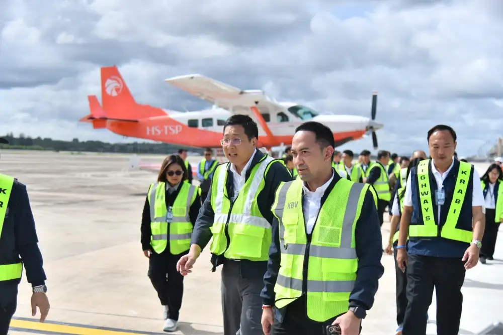 รมช.คมนาคมขีดเส้น Seaplane บินนำร่อง กระบี่-ภูเก็ตภายในปีนี้ ปั้นไทยสู่ Aviation Hub