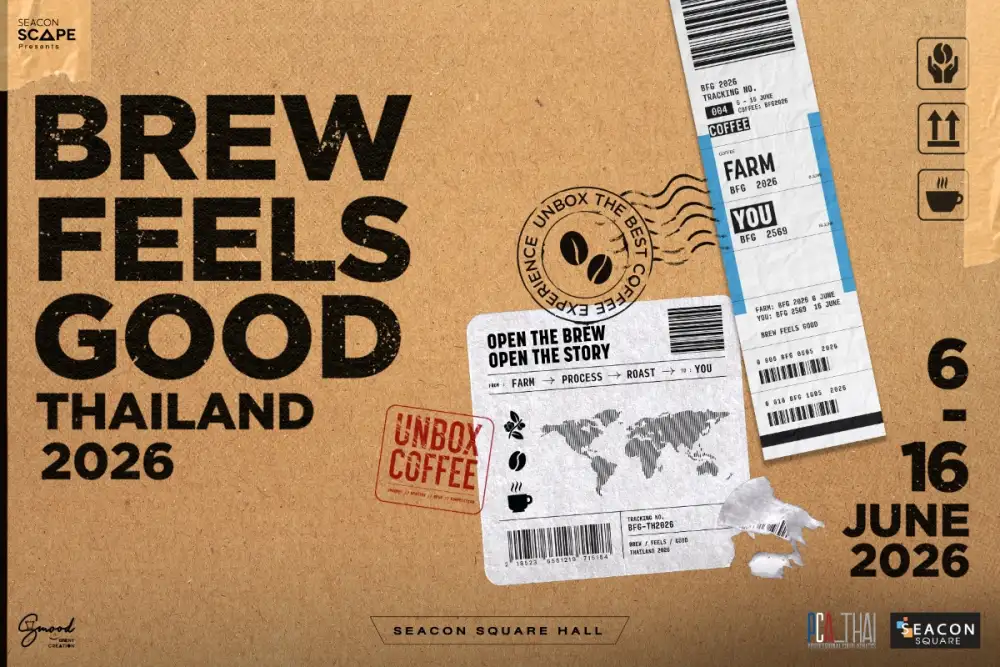 ซีคอนสแควร์ ชวน UNBOX COFFEE เปิดกล่องเรื่องราวกาแฟทุกมิติ ในงาน