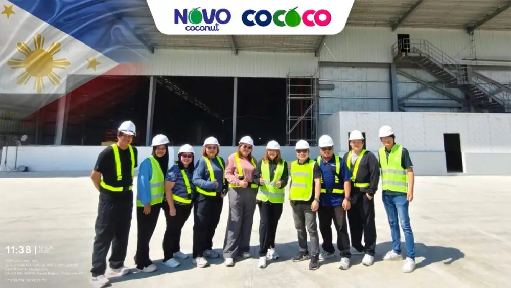 ผู้บริหาร NOVOCOCONUT ตรวจความพร้อมโรงงานฟิลิปปินส์ พร้อมลุยเปิดปีนี้