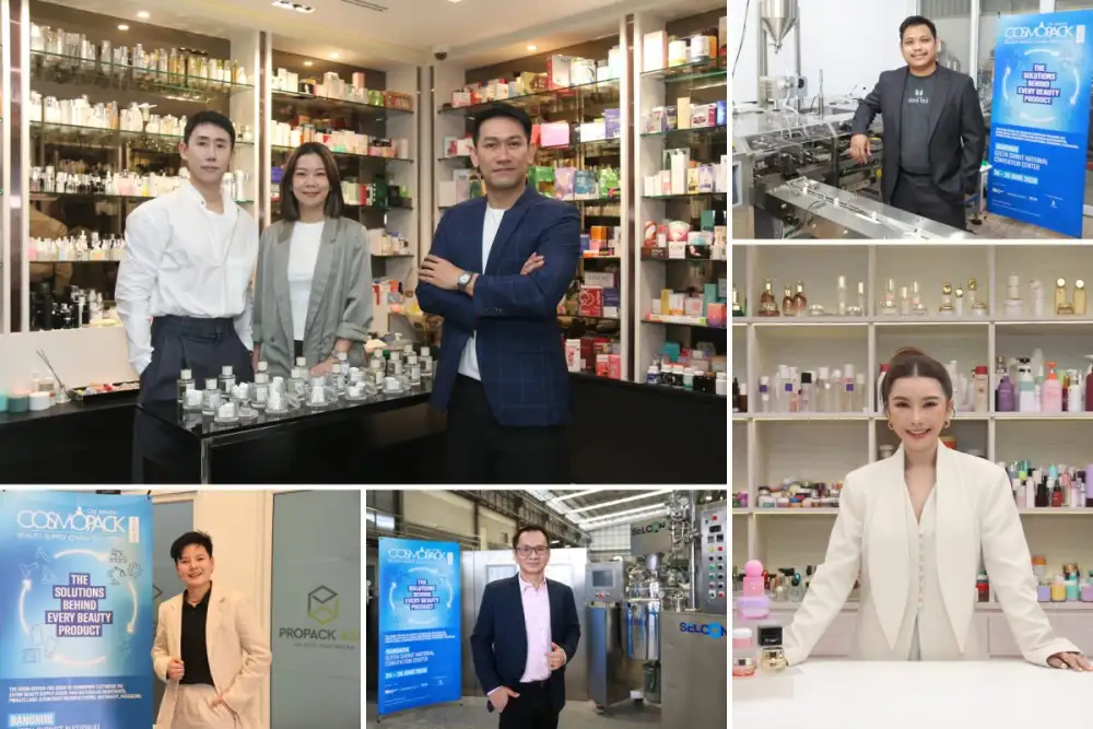 Cosmopack CBE ASEAN 2026 จับมือ 5 แบรนด์ Supply Chain ความงามชั้นนำ เดินเครื่องโรงงานผลิตเครื่องสำอางจำลอง 