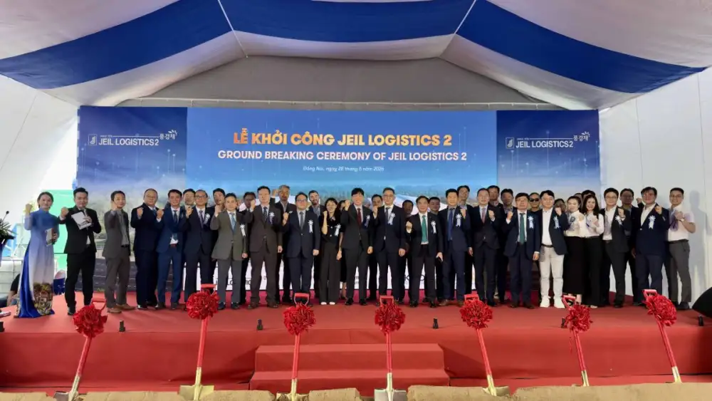 Groundbreaking Ceremony and Memorandum of Understanding (MOU) Signing for Jeil Construction (Korea)'s Logistrics Center Project at Amata City Long Thanh High-tech Industrial Park