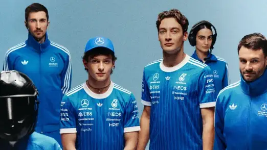 อาดิดาส และ ทีม Mercedes-AMG Petronas เปิดตัวคอลเลกชัน Blue Wonder พร้อมนำโลโก้ Trefoil มาใช้เป็นครั้งแรก