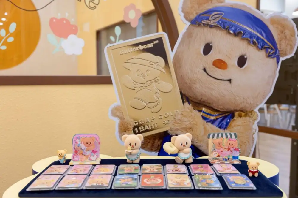 'GCAP GOLD x Butterbear' ดันทองคำแท้สู่