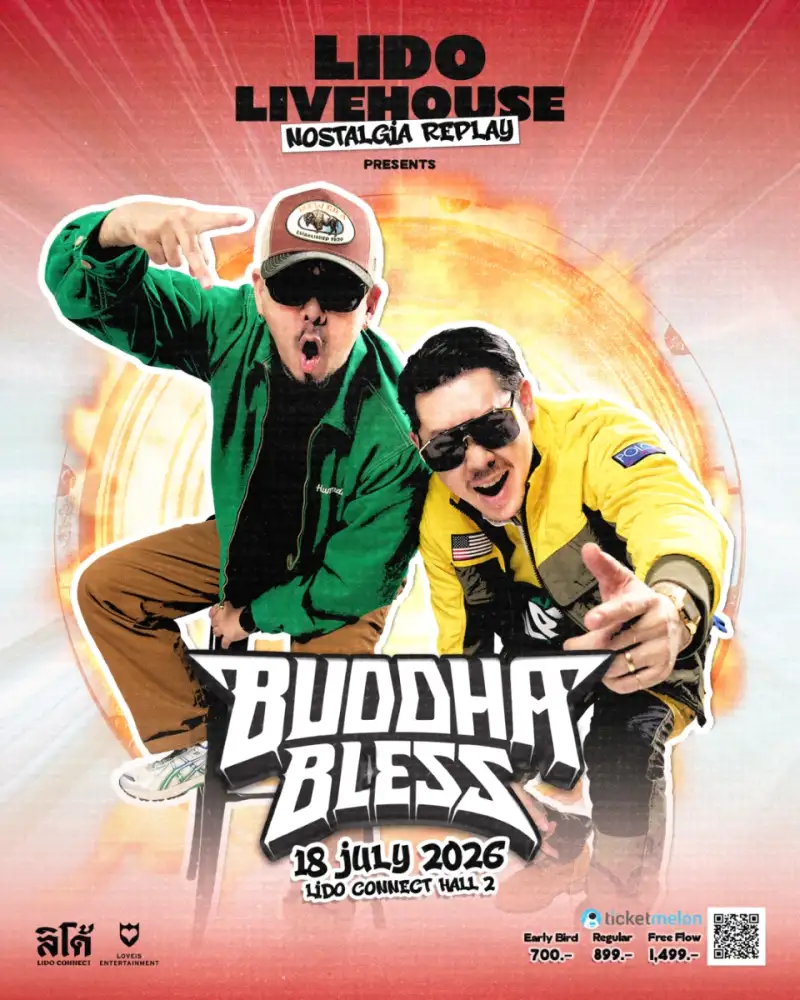 BUDDHA BLESS ประกาศจัดคอนเสิร์ตใหญ่ในรอบ 20 ปี ปลุกยุคที่เพลงไทยมันส์จนลำโพงแทบแตก