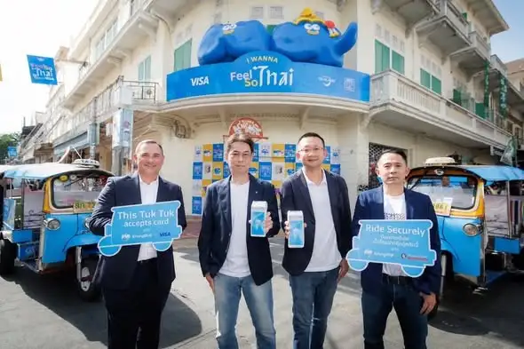 ครั้งแรกในไทย!! KTB-VISA เปิดบริการแตะ-สแกนจ่ายบนรถตุ๊กตุ๊ก ยกระดับระบบชำระเงินภาคการท่องเที่ยวไทย