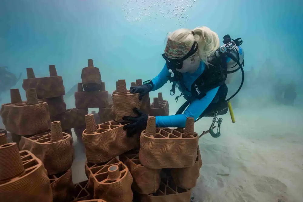 Anantara Dhigu Maldives Resort Partners with rrreefs on an Innovative 3D-Printed Clay Reef Restoration Project