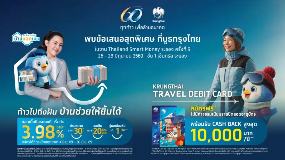 กรุงไทย ขนโปรฯ การเงิน-การลงทุน ร่วมงาน