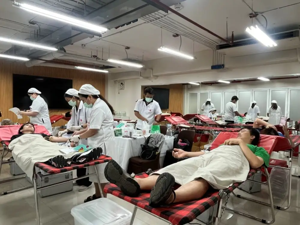 GIVE BLOOD NOW! เดอะไนน์ เซ็นเตอร์ พระราม 9 ร่วมธนชาตประกันภัย สภากาชาดไทย ปลุกพลังแห่งการให้ สานต่อชีวิตผู้ป่วย 14 มิถุนายน
