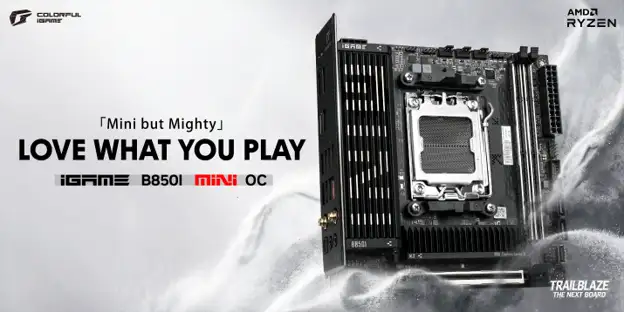 COLORFUL เปิดตัวเมนบอร์ด iGame B850I MINI OC V14