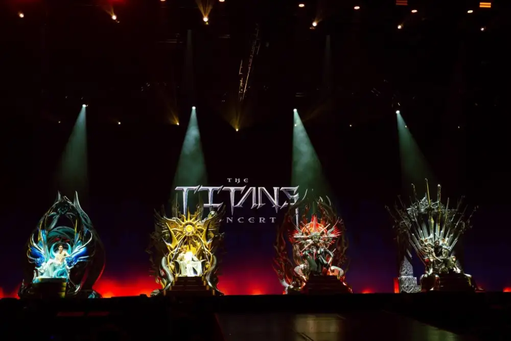 THE TITANS CONCERT สร้างตำนานคอนเสิร์ตแห่งปี 4 มหาเทพ 