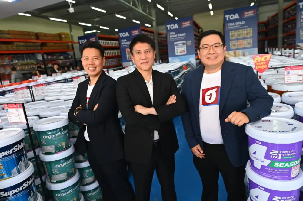 HOMEPAINT จับมือ TOA เปิดตัว Concept Store 'HOMEPAINT TOA SHOP' แห่งแรกในประเทศไทย ยกระดับประสบการณ์แบบ Total Solutions ภายใต้ Concept 