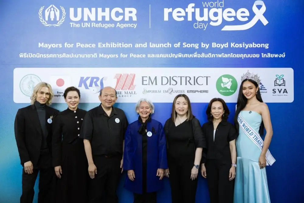 UNHCR สื่อสารความหมายของสันติภาพผ่านศิลปะและดนตรี เปิดตัว