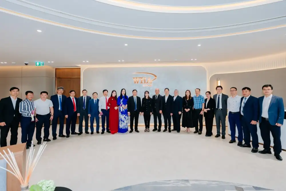 WHA Group ต้อนรับคณะผู้แทนระดับสูงจังหวัดทัญฮว้า (Thanh Hoa) เปิดเวที