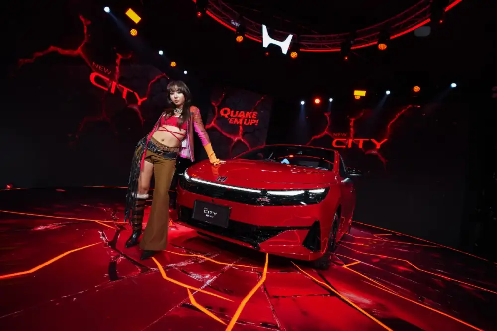 ฮอนด้า ดึงแรปเปอร์สาวตัวจี๊ด 'MILLI' ขึ้นแท่นพรีเซนเตอร์ Honda City ใหม่ ส่งซิงเกิลพิเศษ 'CITY QUAKE' พร้อมพลิกโฉมอัปลุคสปอร์ตเร้าใจ ให้ 'สั่นทุกสตรีท' พร้อมกันทั่วประเทศ !