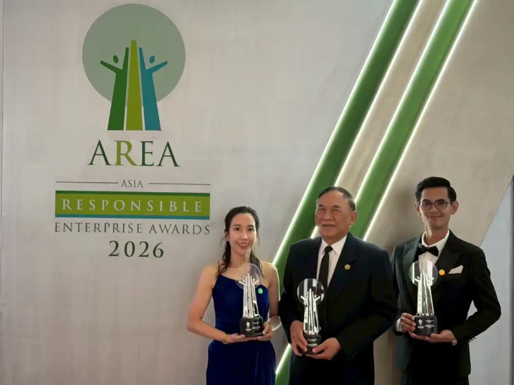 ซีแอนด์จีฯ คว้า 3 รางวัล AREA 2026 ต่อเนื่องปีที่ 2 ตอกย้ำผู้นำ Waste-to-Energy ขับเคลื่อน ESG สู่มาตรฐานระดับเอเชีย