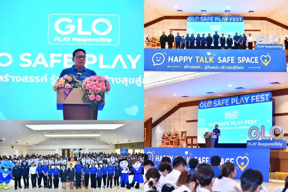 สำนักงานสลากฯ จัด GLO SAFE PLAY FEST เปิดพื้นที่สร้างสรรค์ ปลุกพลังเยาวชนรู้เท่าทันภัยการพนัน