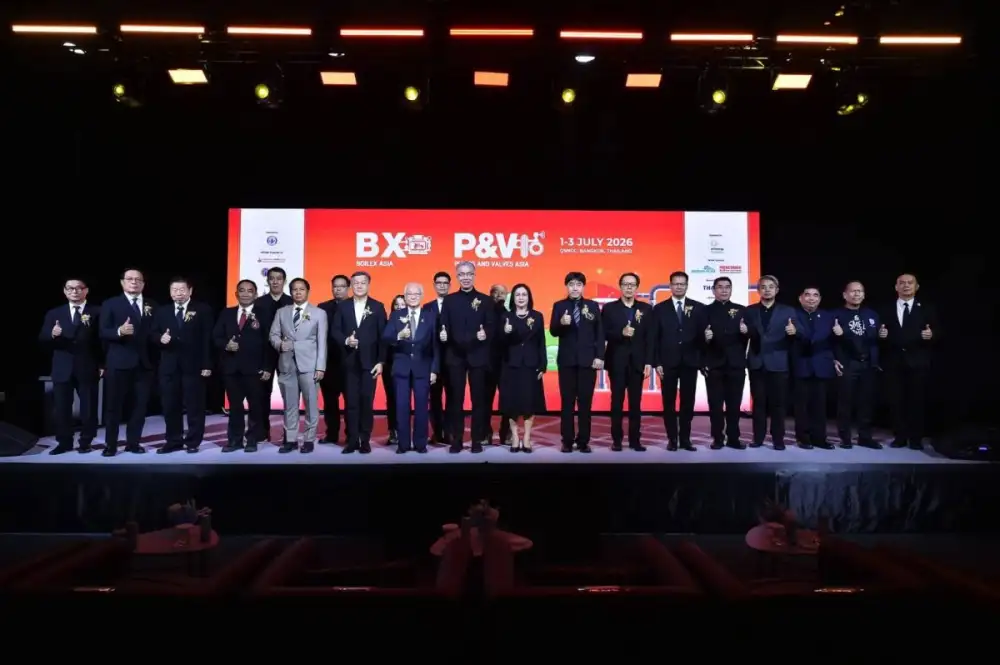 พร้อมเปิดงาน Boilex Asia & Pumps and Valves Asia 2026