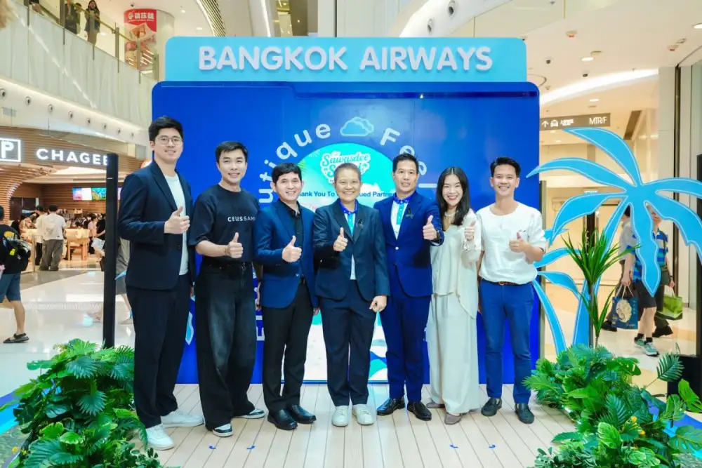 ฉลอง 20 ปีเส้นทางบินตรงฮ่องกง-สมุย บางกอกแอร์เวย์สจัดงาน
