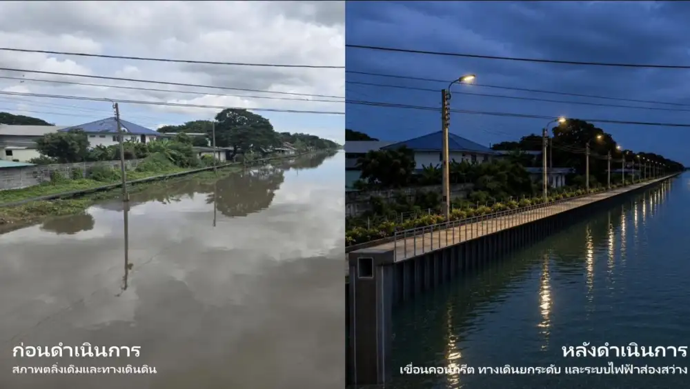 กทม. เผยความคืบหน้าโครงการปรับปรุงทางเดินริมคลองแสนแสบ เชื่อมต่อการเดินทางครบวงจร คาดแล้วเสร็จทั้งหมดในปี 72
