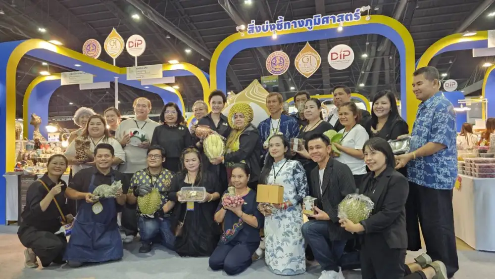 กรมทรัพย์สินทางปัญญา เดินหน้ารุกตลาดสินค้า GI ต่อเนื่องโชว์ผลสำเร็จ