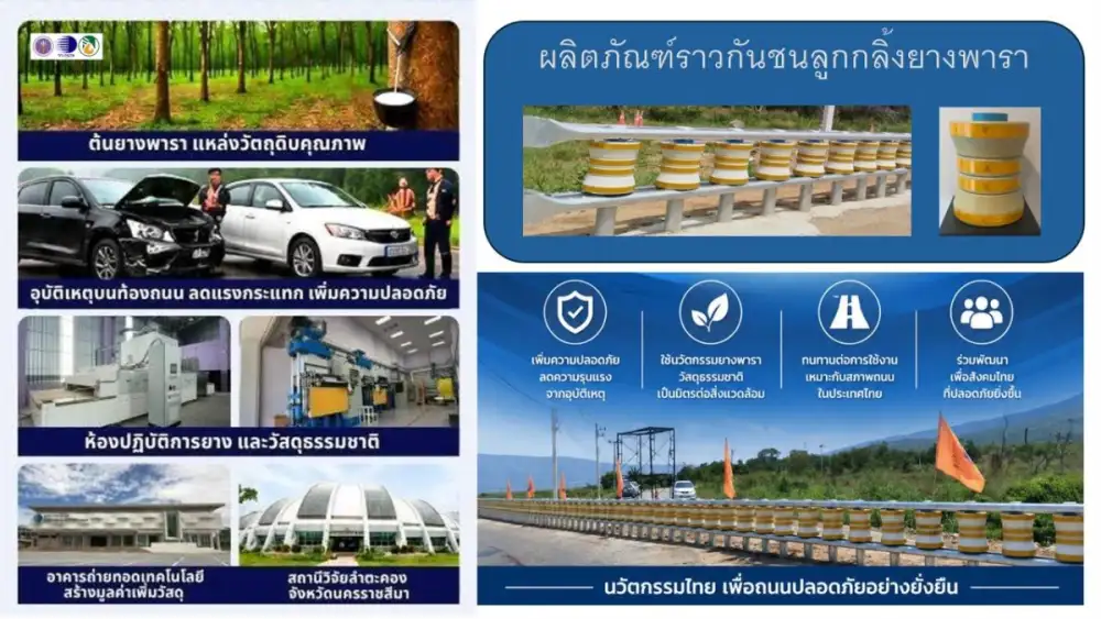 วว. ผนึกกำลัง กยท. ยกระดับความปลอดภัยทางถนน เปิดตัวนวัตกรรม