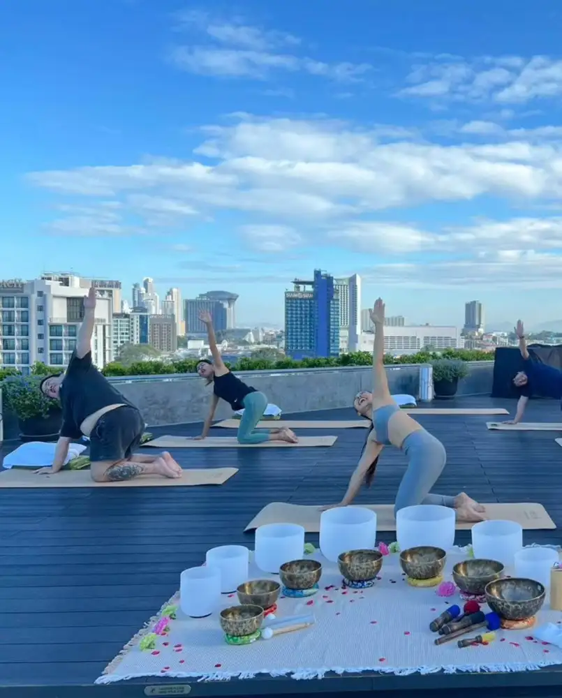 Hotel Launches Rooftop Sound Healing Experiences Above Gulf of Thailand