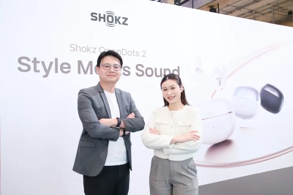 KOAN เปิดตัว SHOKZ OpenDots 2 ชูหูฟัง Open-Ear ดีไซน์ Clip-on ตอบโจทย์ไลฟ์สไตล์คนรุ่นใหม่