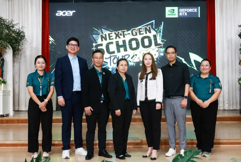 เอเซอร์ ร่วมกับ โรงเรียนสารสาสน์วิเทศร่มเกล้า เปิดตัวโครงการ 