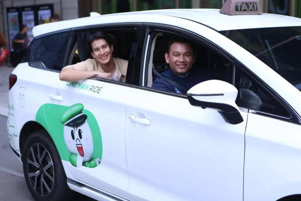 LINE MAN RIDE เร่งขยายรถ EV ยกระดับรายได้-ลดต้นทุนคนขับกว่า 60% พร้อมทดลองบริการเรียกรถ EV โดยเฉพาะ ผ่านฟีเจอร์ใหม่
