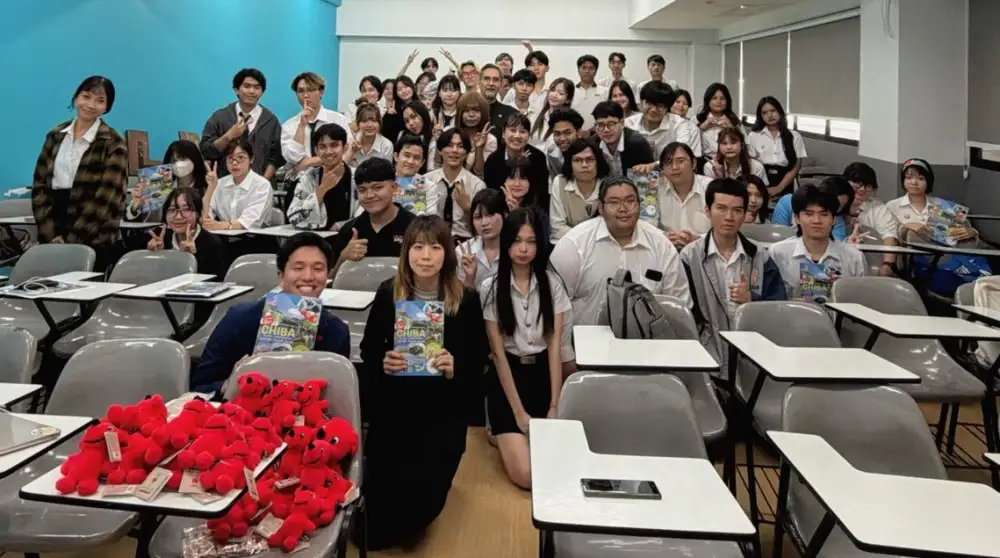 นักศึกษาสาขาวิชา JBC คณะศิลปศาสตร์ มหาวิทยาลัยศรีปทุม โชว์ศักยภาพพรีเซนต์เสน่ห์จังหวัดชิบะเป็นภาษาญี่ปุ่น!