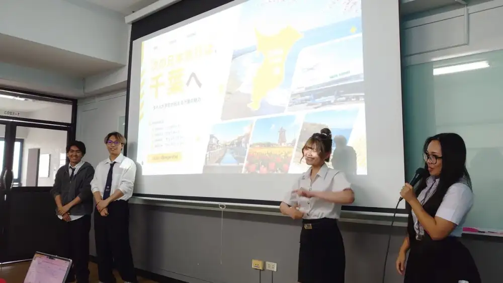 นักศึกษาสาขาวิชา JBC คณะศิลปศาสตร์ มหาวิทยาลัยศรีปทุม โชว์ศักยภาพพรีเซนต์เสน่ห์จังหวัดชิบะเป็นภาษาญี่ปุ่น!