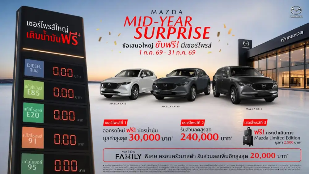 มาสด้าส่งแคมเปญใหญ่กลางปี