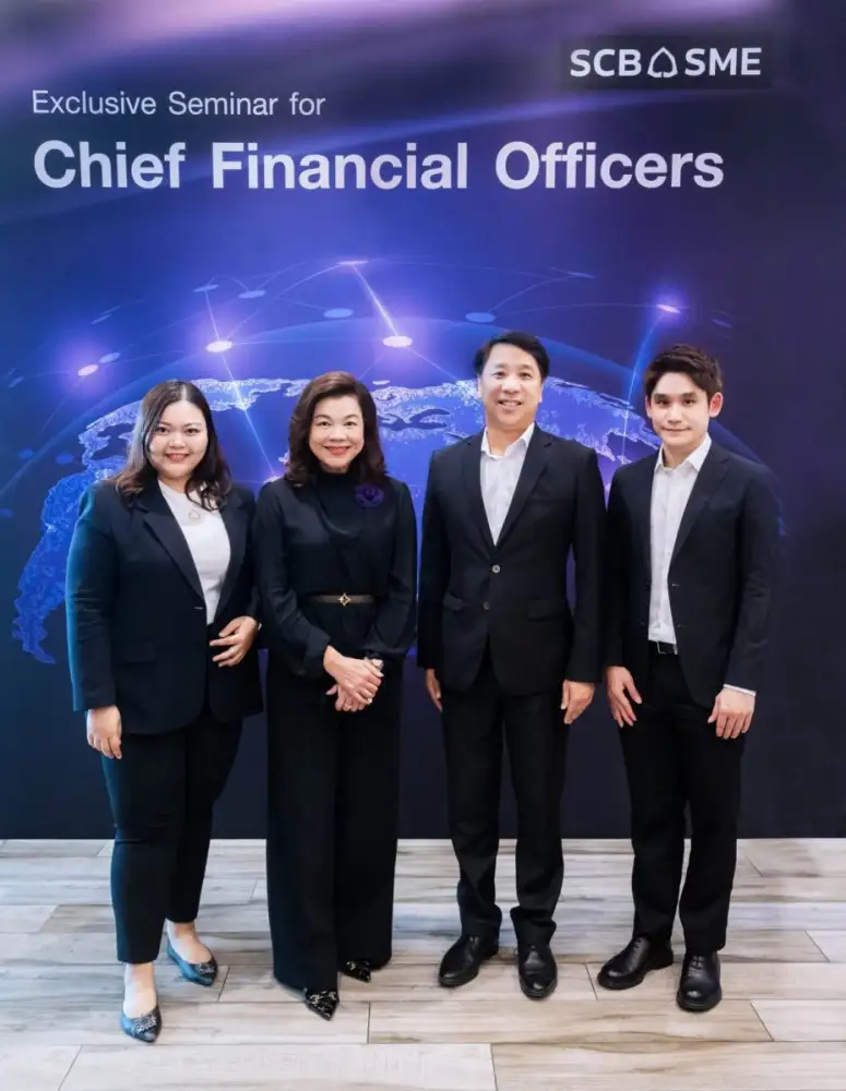ไทยพาณิชย์เสริมแกร่ง SME ใน EEC ผ่านเวทีสัมมนาเอ็กซ์คลูซีฟ เจาะลึกบทบาท CFO คู่คิดเชิงกลยุทธ์ขับเคลื่อนองค์กรเติบโตยั่งยืน