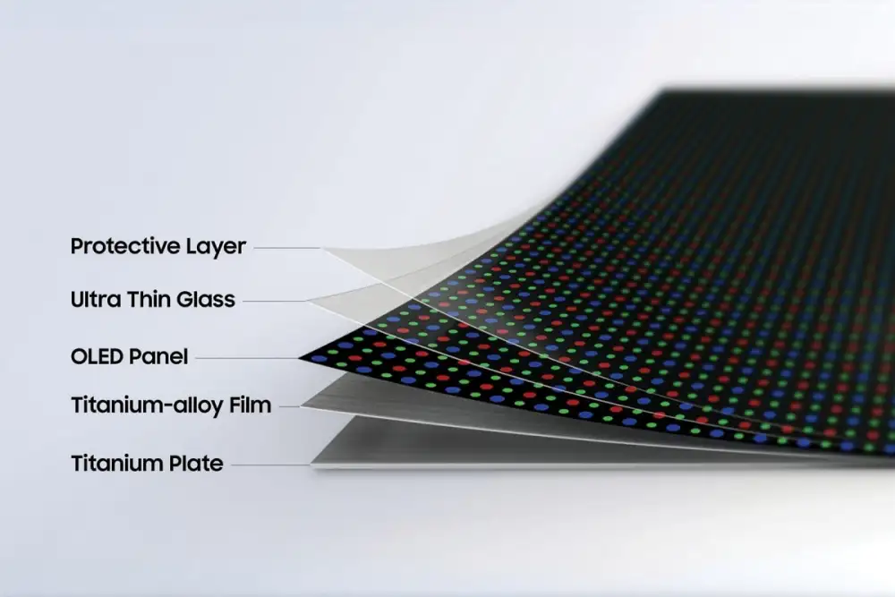 ซัมซุงเปิดตัวเทคโนโลยี Flex Titanium ยกระดับหน้าจอสมาร์ทโฟนพับได้