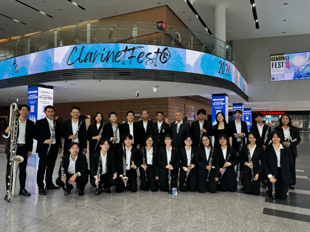 CU Clarinet Ensemble ร้อยเสียงแผ่นดินไทยสู่สากล วงมหาวิทยาลัยหนึ่งเดียวของไทยบนเวทีคลาริเน็ตระดับโลก ณ ClarinetFest(R) 2026 สาธารณรัฐเกาหลี