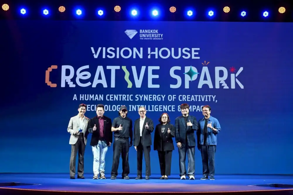 นิเทศฯ ม.กรุงเทพ ถอดรหัสอนาคตอุตสาหกรรมสร้างสรรค์ ผ่าน VISION HOUSE: CREATIVE SPARK