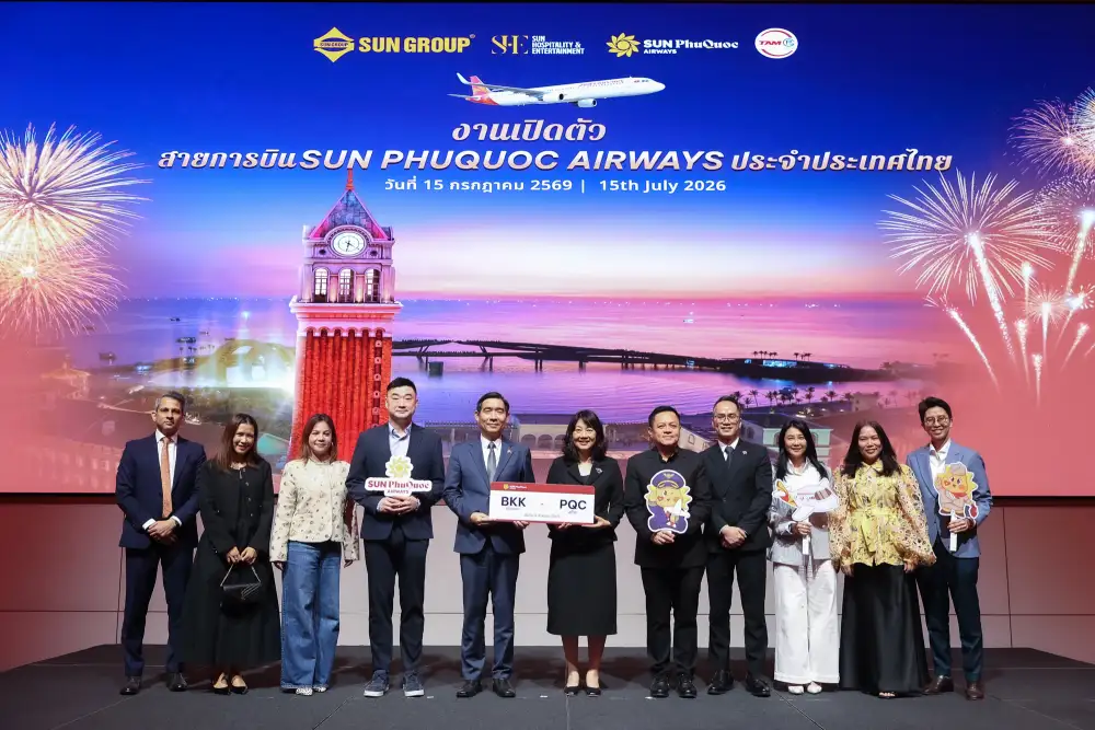 Sun PhuQuoc Airways Accelerates Expansion in Thailand with Product Launch and New Bangkok-Phu Quoc Route