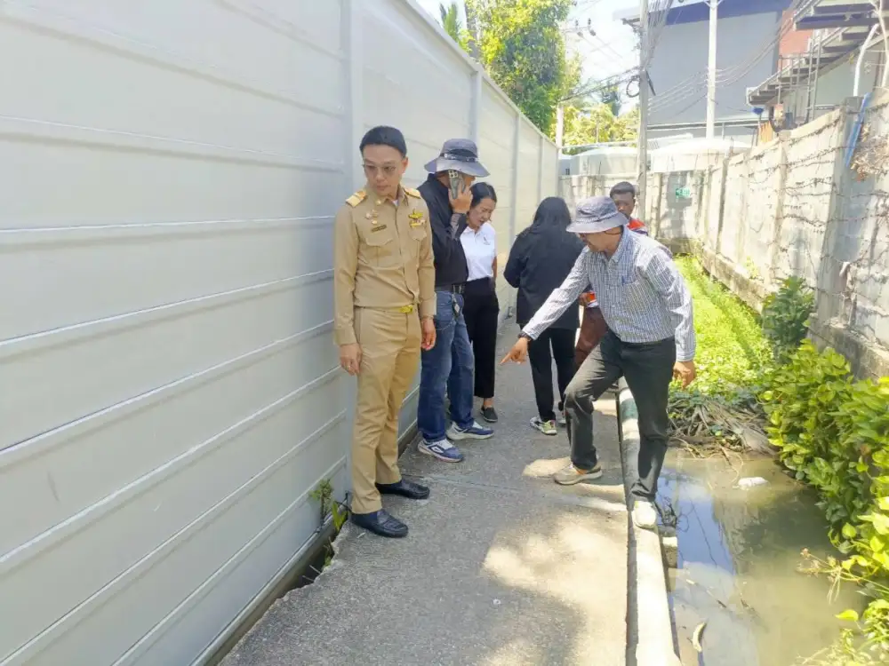 เขตทุ่งครุ แก้จุดเสี่ยงทางเดินซอยพุทธบูชา 49 ประสานเจ้าของพื้นที่เร่งปรับปรุงความปลอดภัย