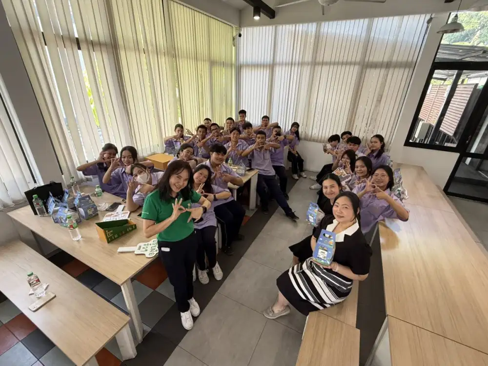 บริษัท อินเตอร์ไฟเบอร์ คอนเทนเนอร์ จำกัด เปิดบ้านต้อนรับนักเรียนโรงเรียนปัญญาวรคุณ เรียนรู้กระบวนการผลิตกล่องกระดาษลูกฟูก พร้อมแนะแนวอาชีพ