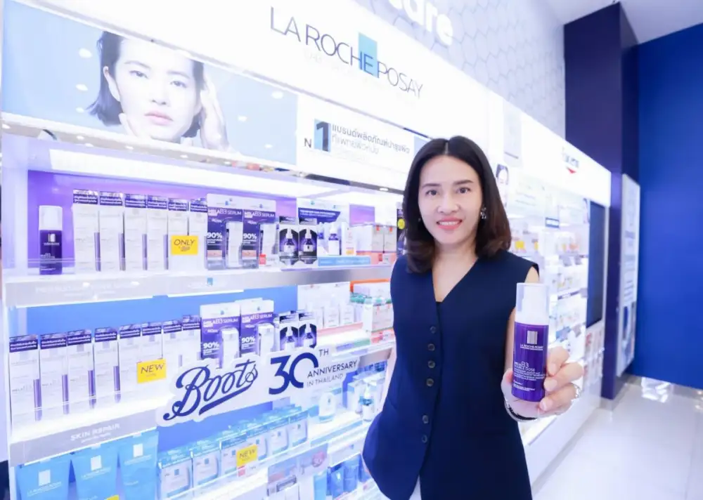 Boots คว้าสิทธิ์เปิดตัวและวางขายที่แรกก่อนใคร! La Roche-Posay Mela B3 Double Dose นวัตกรรมจัดการรอยดำแห่งวัย พร้อมผิวเฟิร์มกระชับสำหรับวัย 40+