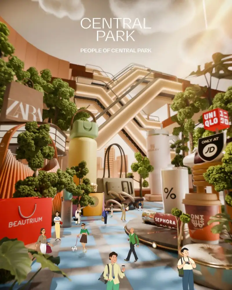 'People of Central Park' ชวนคนเมืองค้นหาตัวตนผ่านศิลปะและไลฟ์สไตล์ จับมือศิลปินดังนิวยอร์ก 'Monsieur Poppi' เปลี่ยนเซ็นทรัล พาร์ค เป็นพื้นที่แห่งแรงบันดาลใจ