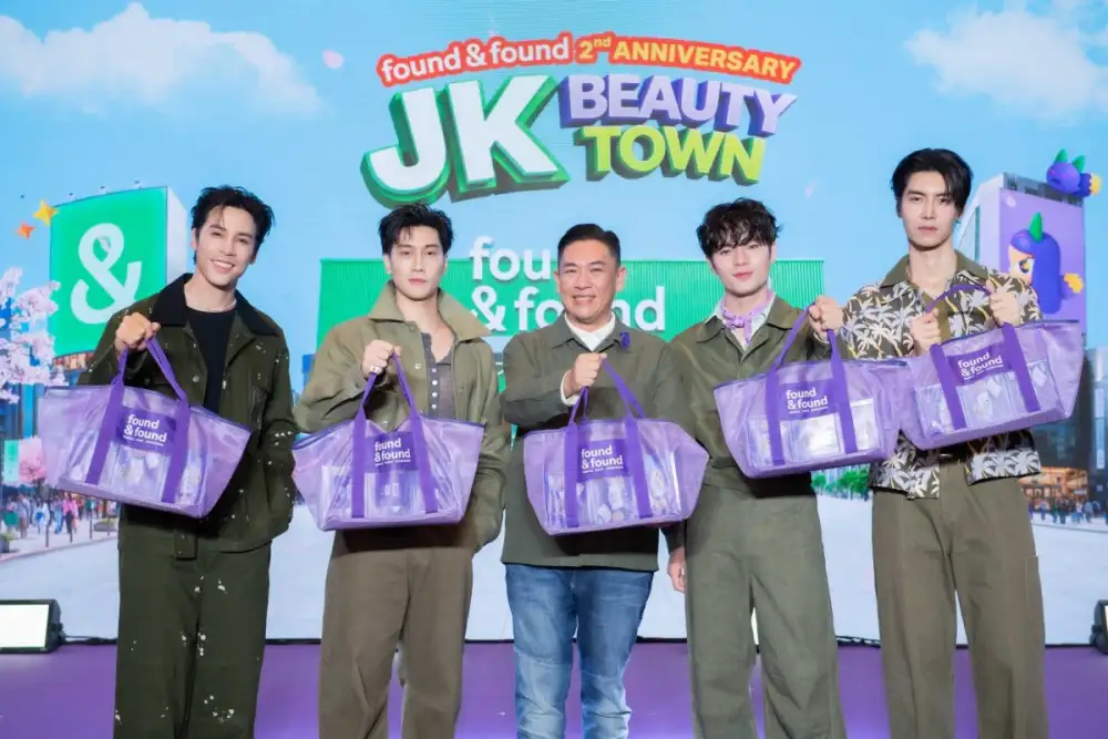 found & found ฉลอง 2 ปี ตอกย้ำความเป็น No.1 JK Beauty