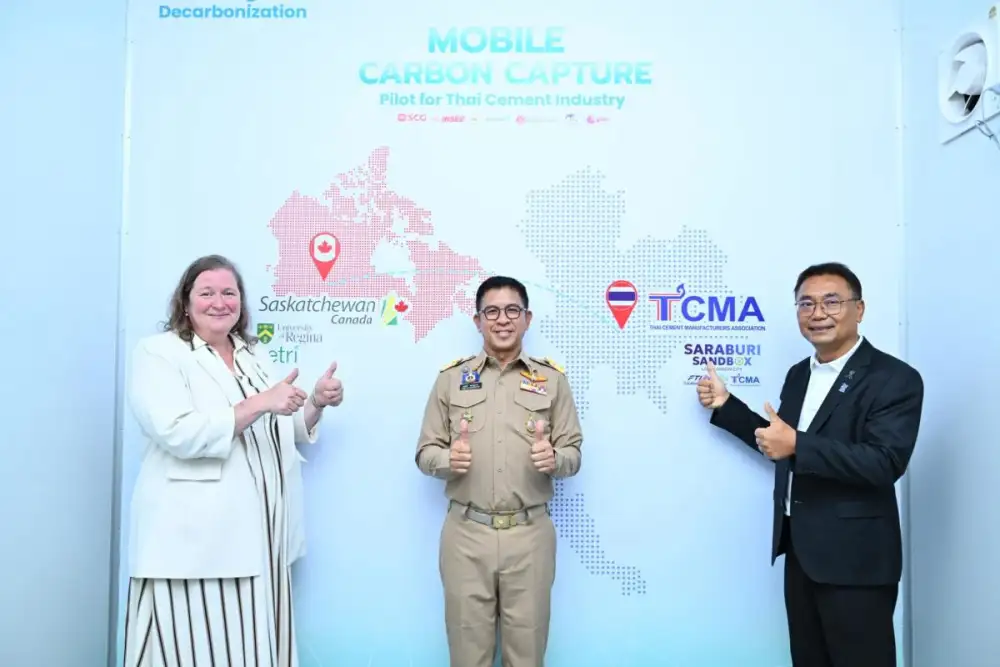 Thailand - Canada Pilot Carbon Capture in Cement Industry to Advance Net Zero 2050