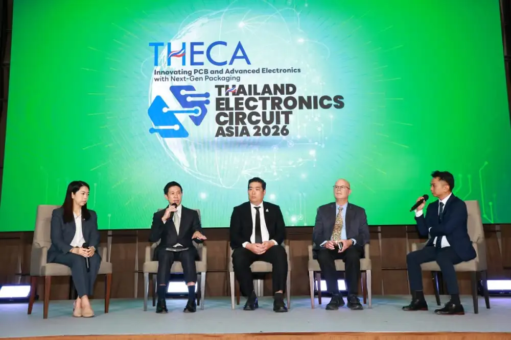 บีโอไอผนึกพันธมิตรจัด THECA 2026 เชื่อมห่วงโซ่อิเล็กทรอนิกส์ หนุนไทยสู่ฐานผลิตเทคโนโลยีขั้นสูง