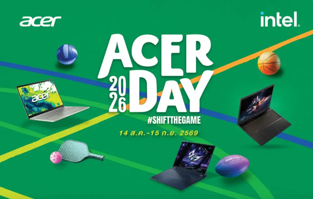 Acer Day ฉลองก้าวสู่ปีที่ 10 ชวน 