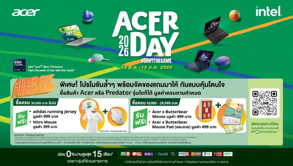 Acer Day ฉลองก้าวสู่ปีที่ 10 ชวน 