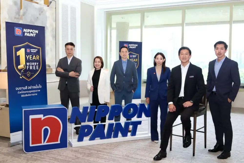 ครั้งแรกของอุตสาหกรรมสีไทย นิปปอนเพนต์ผนึก 6 พันธมิตรโมเดิร์นเทรดชั้นนำ นำร่องเปิดตัว